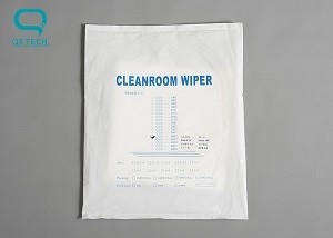 55% Microfiber 45% Polyester Cleanroom Wipes Lint Free Polyester Wipes For Cleanroom