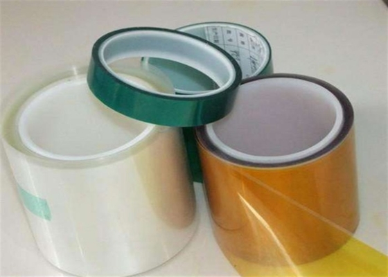 Transparent Polyimide Film Adhesive Tape Clean Room Accessories High Temperature Resistant