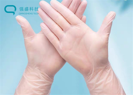 PVC Clean Room Gloves Dust Free Silicon Free Anti Static