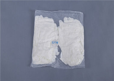 Waterproof Pvc Cleanroom Gloves Acid Alkali Resisting Nitrile Material