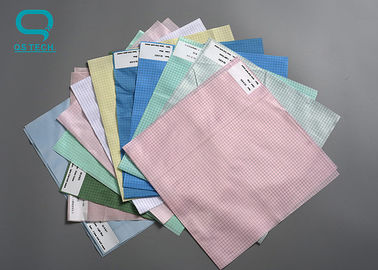 56/57" Width Waterproof ESD Conductive Materials For Cleanroom Workwear