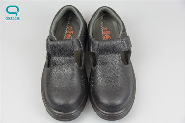 Black Leather ESD Safety Shoes