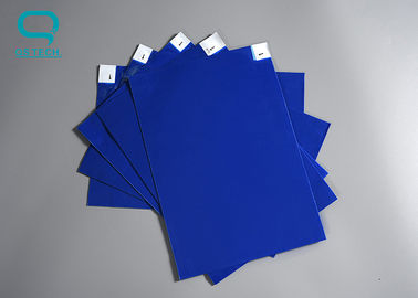 Industrial Cleanroom Sticky Mats polyethylene film Blue 32 pcs / Sheets