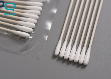 Cleanroom Surgical Cotton Swabs , Dust Free Swabs Ployurethane Sponge Material