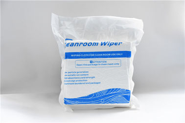 Microfiber Wiper 9'' Clean Room Wipes Knitted Polyester With CE Certificate