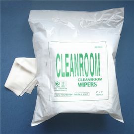 100% Polyester Sealed - Edge Cleanroom Wipers 9x9 For Critical Environments Control