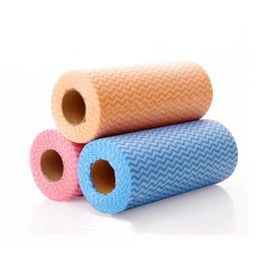 High Water Absorbency Wood Pulp Nonwoven Cleaning Wipe Roll