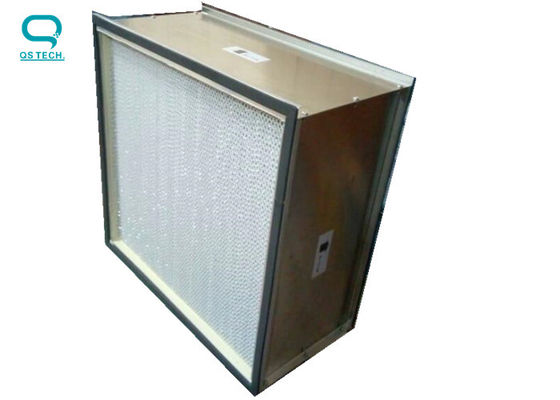 Small Resistance Metal Plank Washable Air Filter Anti Acid For Spray Wax Room