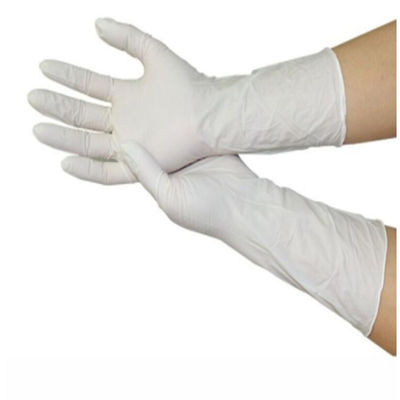 Waterproof Cleanroom Gloves Acid Alkali Resisting ESD Nitrile Exam Gloves