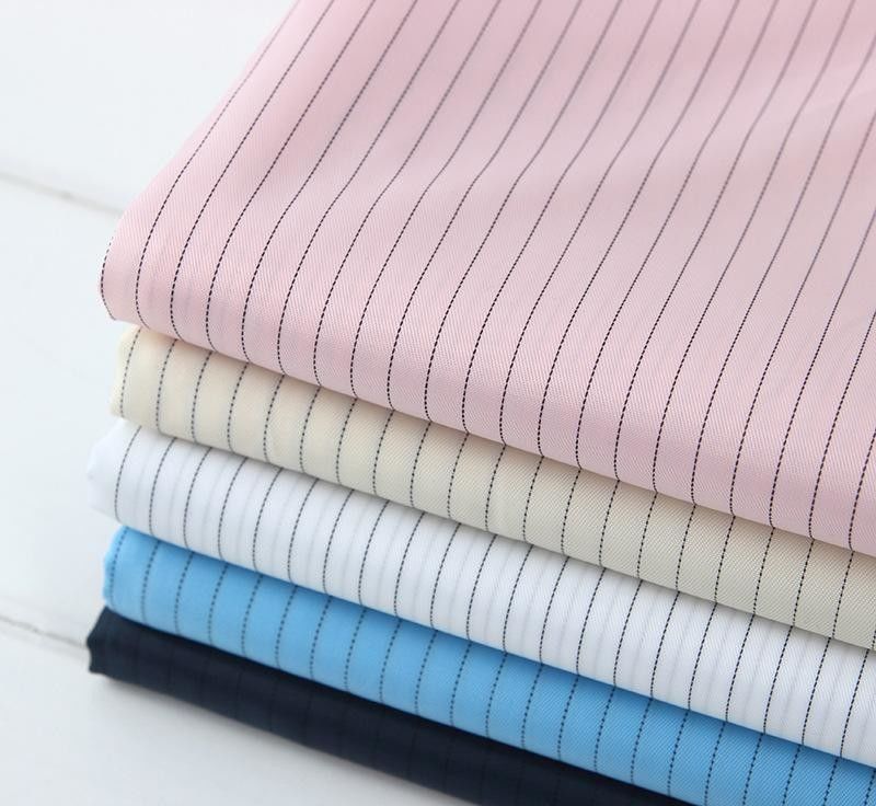 Various Color Dust Proof Anti Static Fabric Polyester Material 125 G/M2