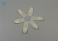 Frosted Translucent Rubber Latex Notched Finger Cots Anti Static