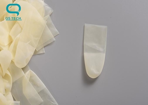 Electronic Industry Clean Room Natural Rubber Finger Cots Non Slip