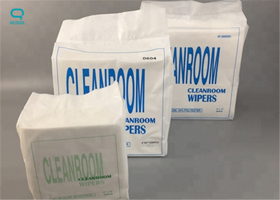 Microfiber  Lint Free Non Woven Wipes cleanroom polyester wiper