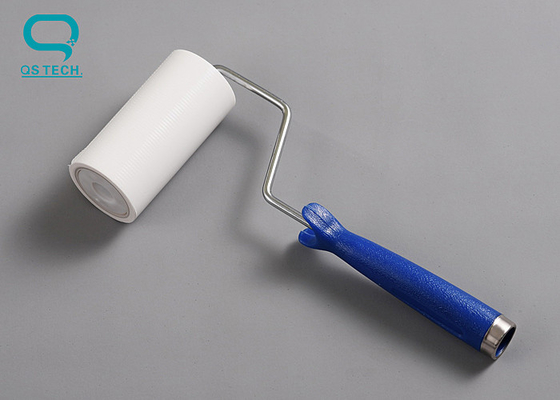 Pull Off Polyester Dust Free Cleanroom Sticky Roller With Handle