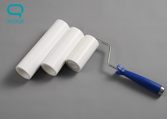 Pull Off Polyester Dust Free Cleanroom Sticky Roller With Handle