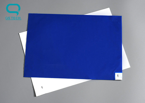 Industrial Blue 30 Layer Sticky Mat For Dust Removal Anti Static Reusable