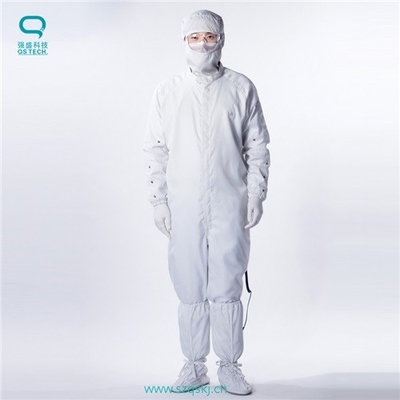 0.5 strip White Cleanroom Coverall Anti Static Work wear Clothing