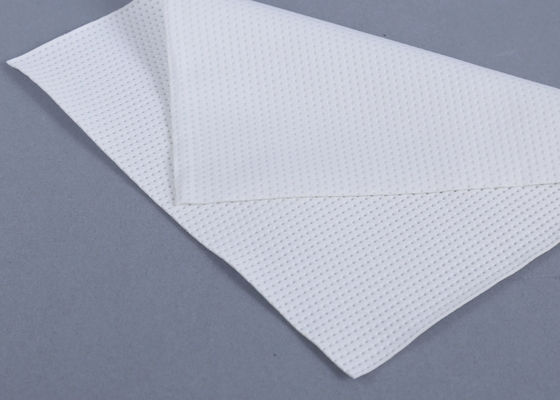 Ultrasonic Sealed Edge 100% Polyester 120GSM Cleanroom Wiper