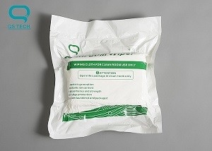 High Absorption 110G/M2 Clean Room Wipes For Critical Processing