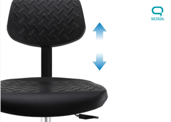 Ergonomic Esd Chairs Safe Lab Chairs With Wheels Use For Cleanroom PU Material