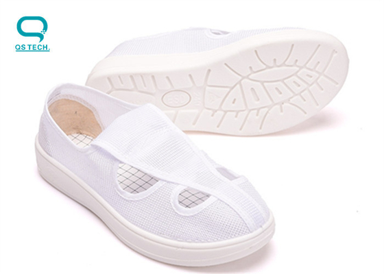 Anti Static ESD Cleanroom PVC Shoes 106 - 109Ω Resistance