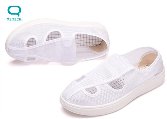 Anti Static ESD Cleanroom Shoes 106 - 109Ω Resistance Safety Shoes