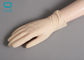 Disposable Cleanroom Gloves Latex Material Stretchable Type For Single Use Only