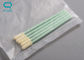 Micro Mechanical Parts ESD Safe Swabs , Sterile Foam Swabs With Spiral Tip
