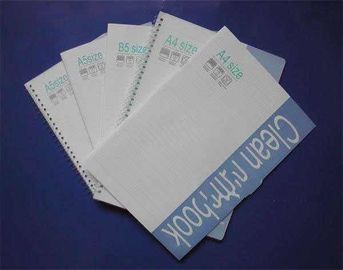 Spiral Clean Room Notebook Pre Punch for Controlled Environments