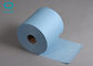 Machine Cleaning Wiper Cellulose Wipe Roll Blue Color,400m / roll