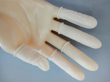 ESD Finger Cots Anti Static Powder Free Latex White Cleanroom Fingertip Discharge