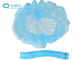 ISO14001 100pcs Dust Free Non Woven Hair Cap With Elastic Band