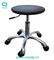 Plastic Five Star Feet Clean Room Blue 430X400mm ESD Lab Stool Chair